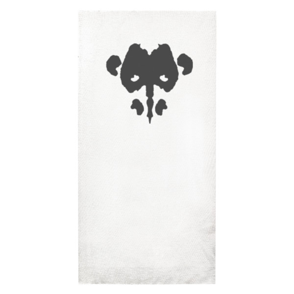 Nákrčník/bandana s potiskem Rorschachovův nákrčník